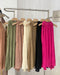 Women Pleated Mid Length Dresses